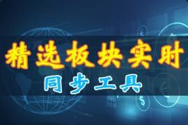 精选板块实时导进通达信或大智慧工具